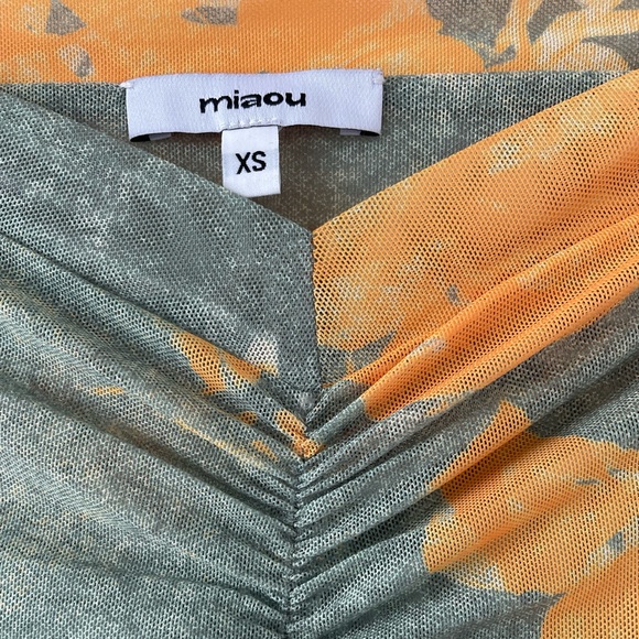 Miaou Preston floral-print midi skirt - Size XS - Picture 6 of 9